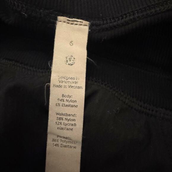 Lululemon Dance Studio Mid-Rise Joggers Black Size 6 - Picture 5 of 5